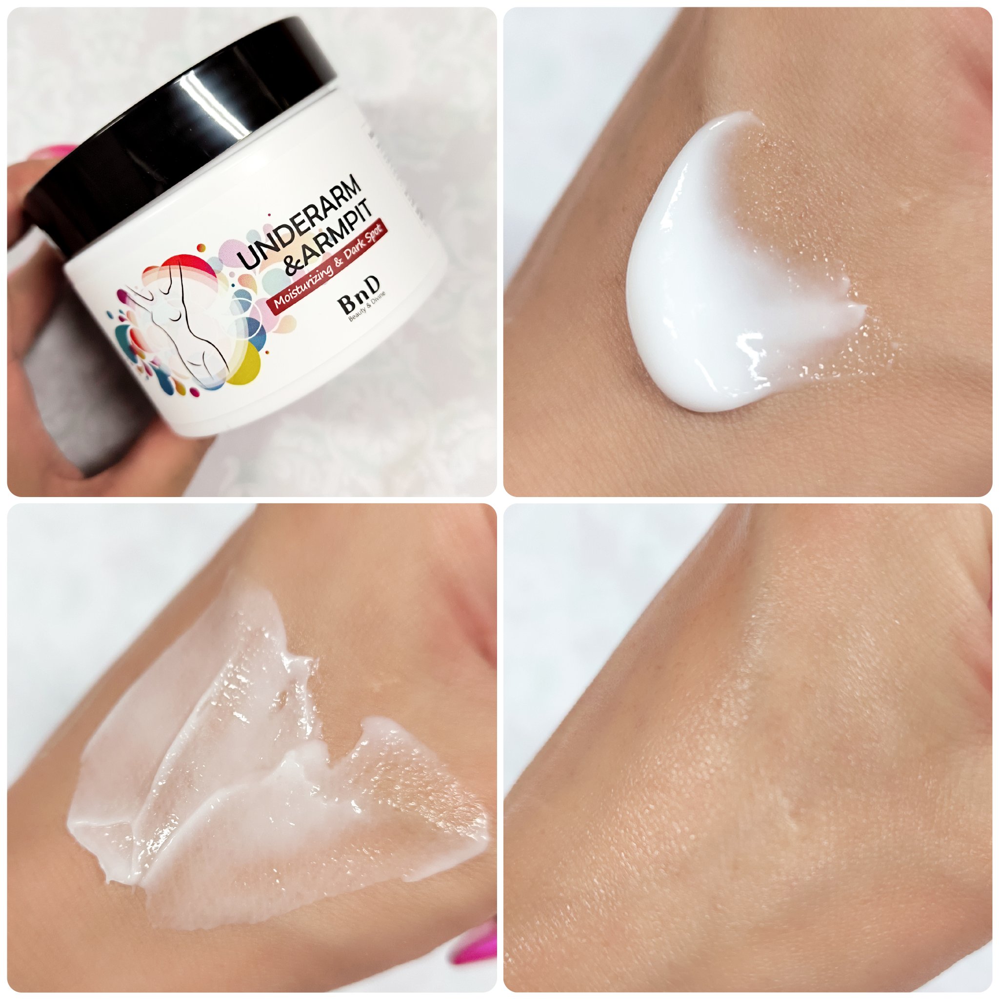 BnDアンダーアームクリーム(ボディクリーム)/BnD/デリケートゾーンケアを使ったクチコミ（3枚目）