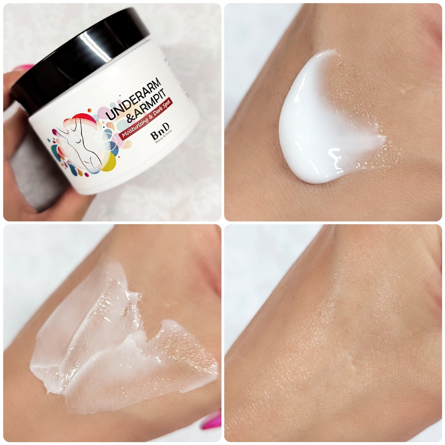 BnDアンダーアームクリーム(ボディクリーム)/BnD/デリケートゾーンケアを使ったクチコミ(3枚目)