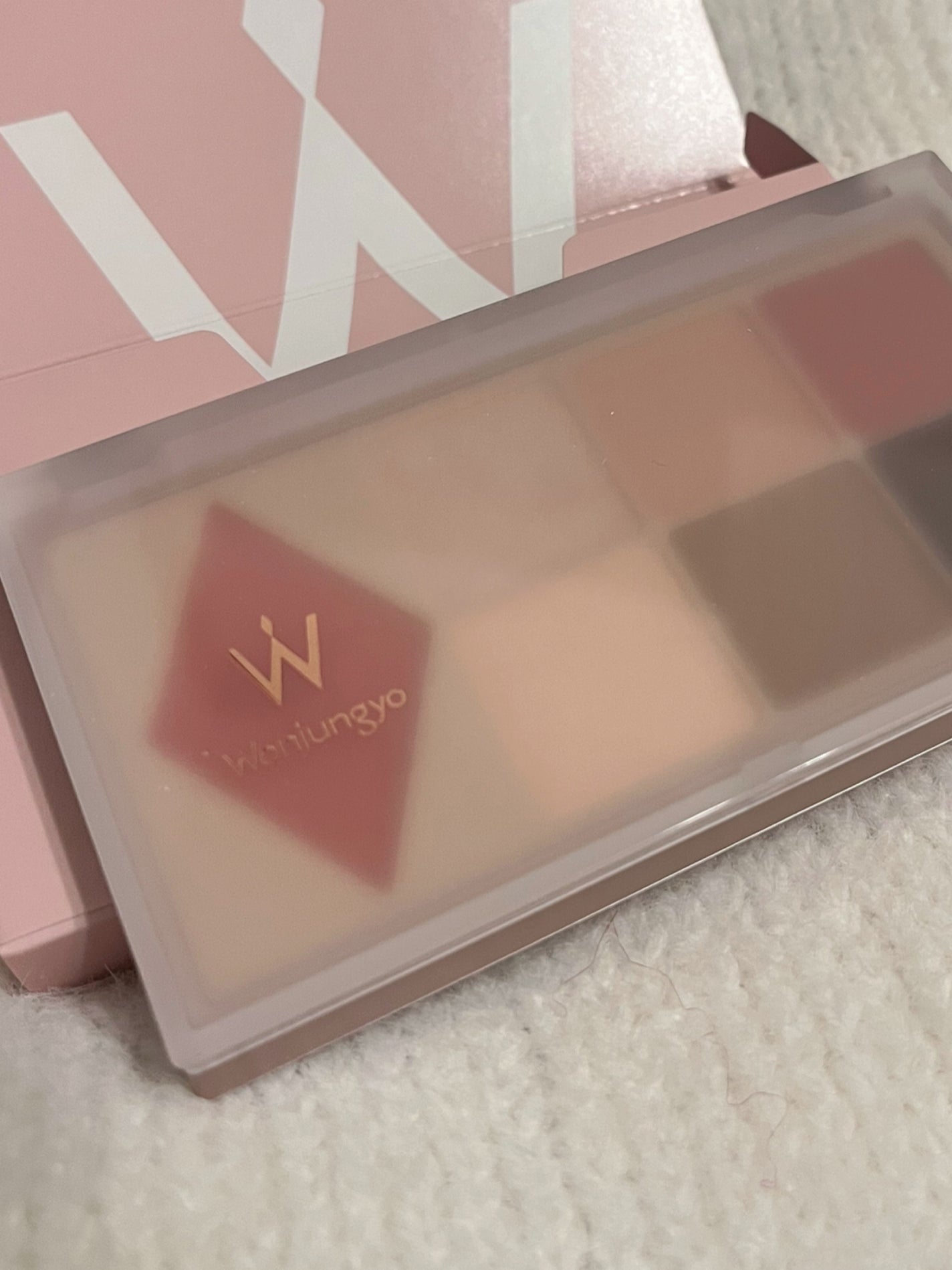 ウォンジョンヨ W デイリームードアップパレット /Wonjungyo/アイシャドウパレットを使ったクチコミ(7枚目)