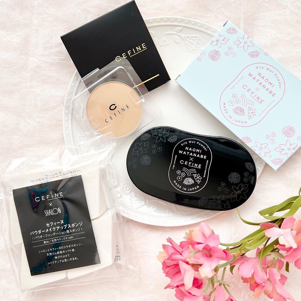 シルクウェットパウダー/セフィーヌ/パウダーファンデーションを使ったクチコミ(2枚目)