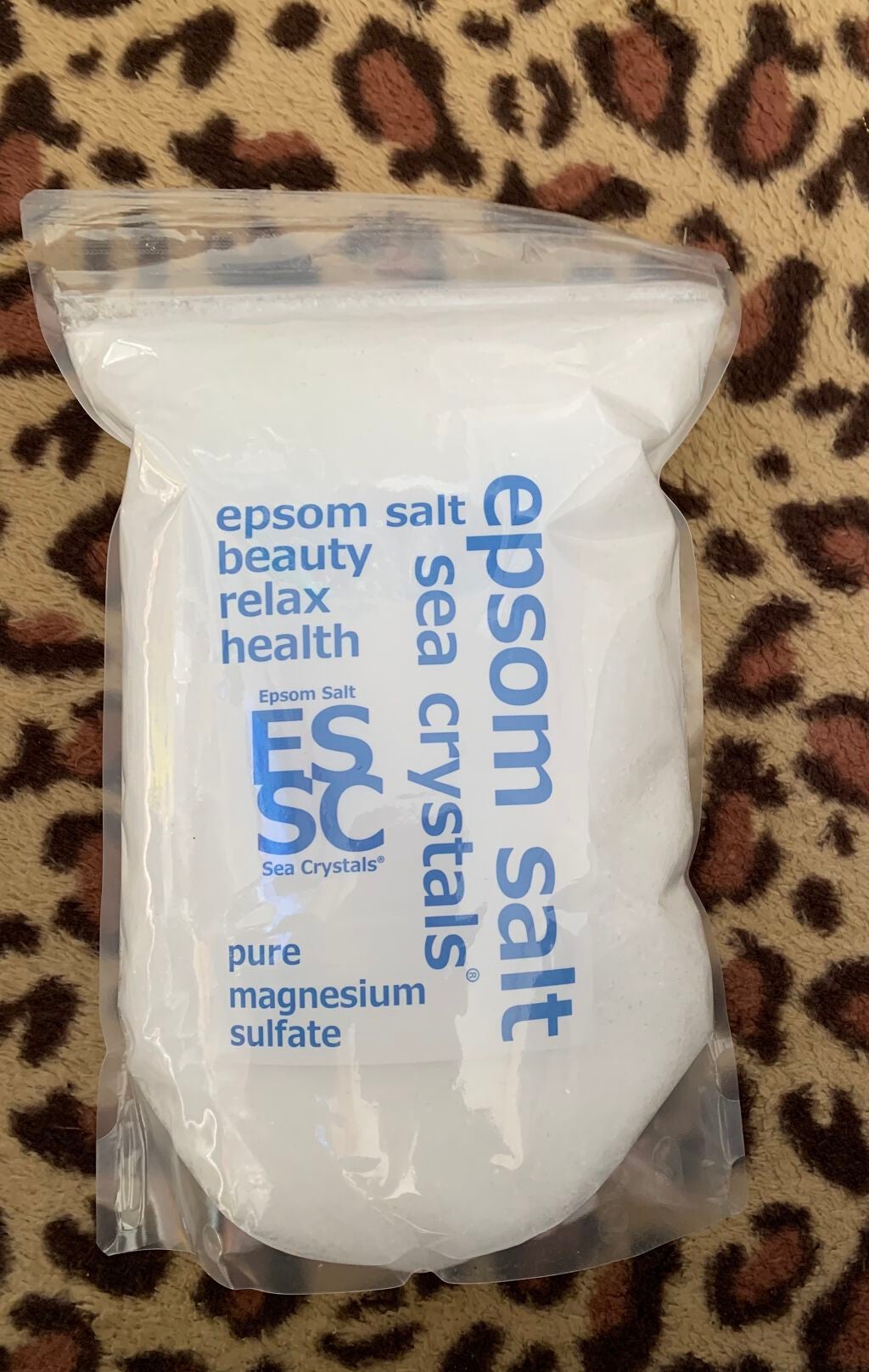シークリスタルス エプソムソルト オリジナル/sea crystals/無機塩系入浴剤を使ったクチコミ(1枚目)