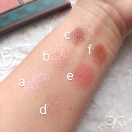 ナイストゥミーチュートランク ダスティピンク 寒流の底/MAJOLICA MAJORCA/アイシャドウパレットを使ったクチコミ(3枚目)