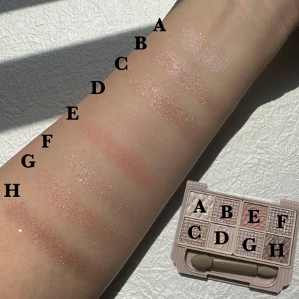 プティパレットアイズ/キャンメイク/パウダーアイシャドウを使ったクチコミ(2枚目)