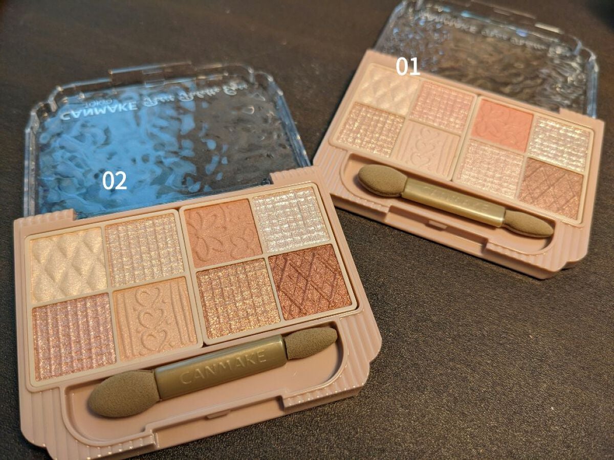 プティパレットアイズ/キャンメイク/パウダーアイシャドウを使ったクチコミ(2枚目)