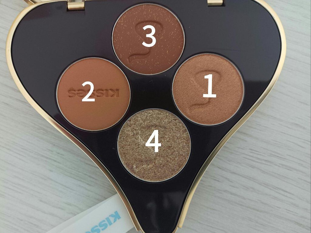 キスチョコレート プレイカラーアイズ/ETUDE/アイシャドウパレットを使ったクチコミ(3枚目)