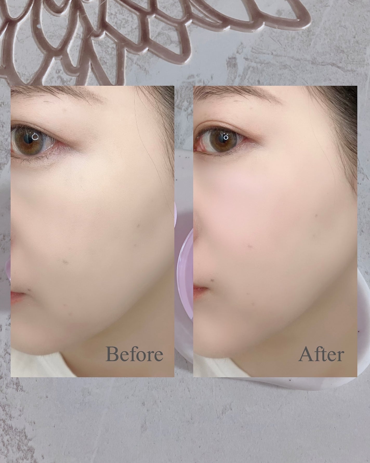 ピュアブラッシャー パフ付き/フォレンコス/パウダーチークを使ったクチコミ(4枚目)