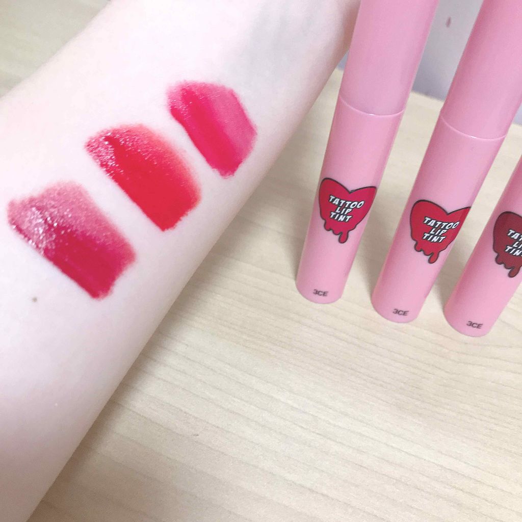 3CE TATTOO LIP TINT/3CE/リップグロスを使ったクチコミ（3枚目）