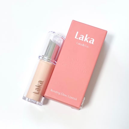 ボンディンググロウリップスティック/Laka/口紅を使ったクチコミ(2枚目)