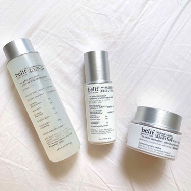 The white decoction - ultimate brightening toner ビリーフ