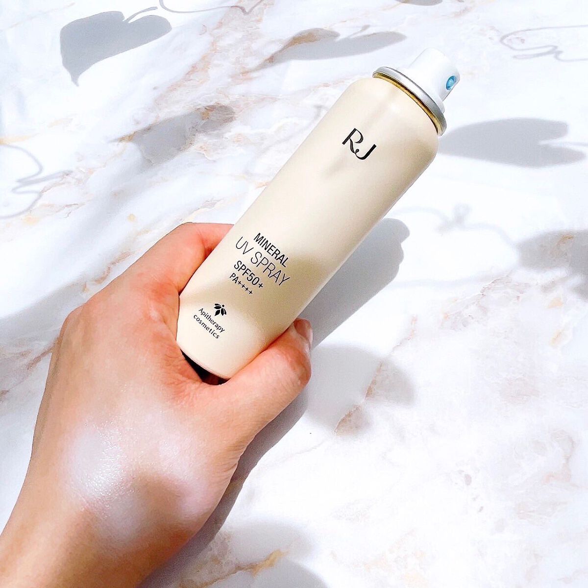 RJミネラル UV スプレー/アピセラピーコスメティクス/日焼け止めミスト・スプレーを使ったクチコミ(4枚目)