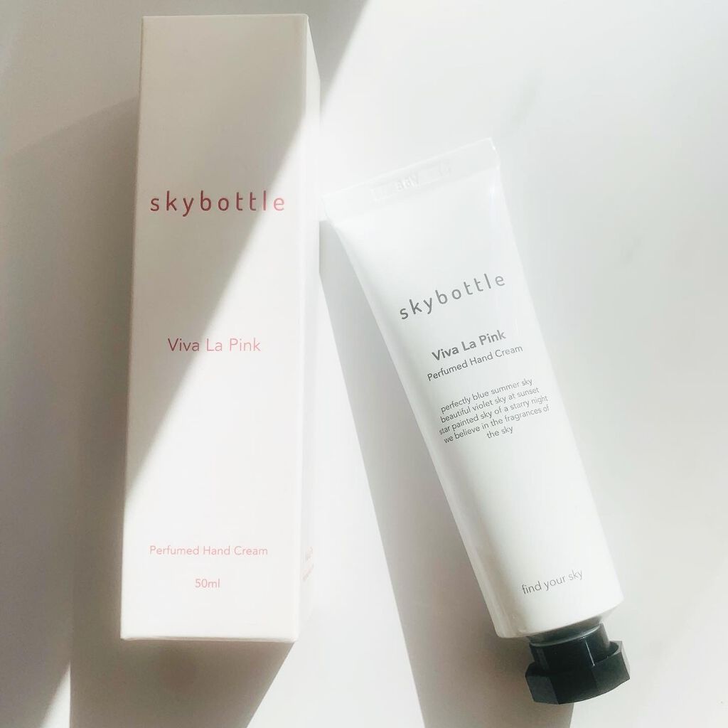 ビバラピンク パフュームハンドクリーム/skybottle/ハンドクリームを使ったクチコミ（2枚目）
