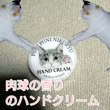 NIKUKYU NO KAORI HAND CREAM/フェリシモ猫部/ハンドクリームを使ったクチコミ（1枚目）