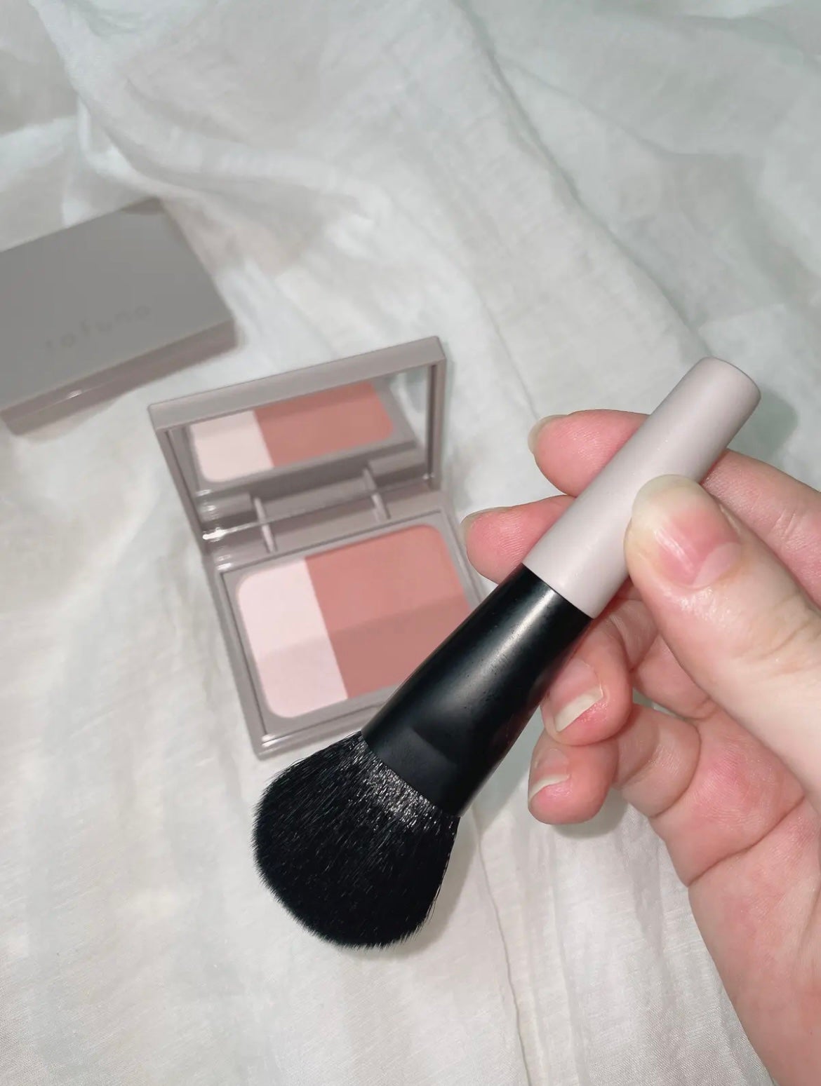 シアーブラッシュ /rafuna/パウダーチークを使ったクチコミ(6枚目)