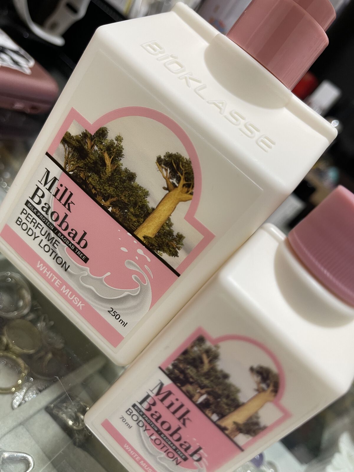 ミルクバオバブ パフュームボディローション ホワイトムスク/ミルクバオバブ/ボディローションを使ったクチコミ（2枚目）
