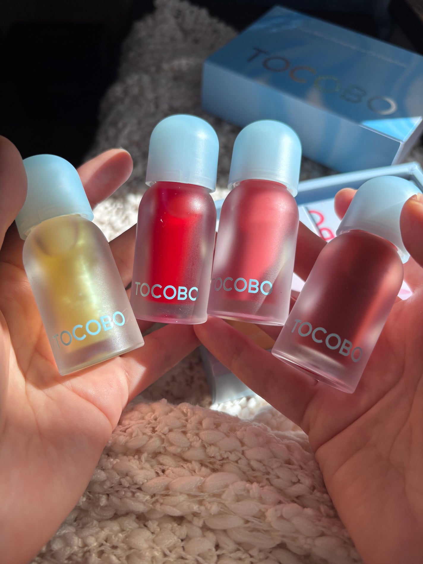 ジューシーベリープランピングリップオイル/TOCOBO/リップグロスを使ったクチコミ(9枚目)