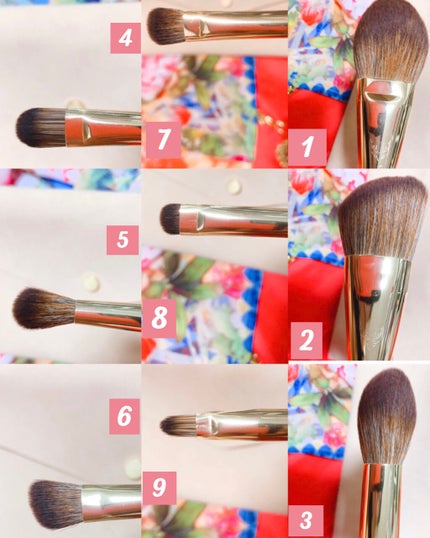 メイクブラシセット/DUcare/メイクブラシを使ったクチコミ(5枚目)