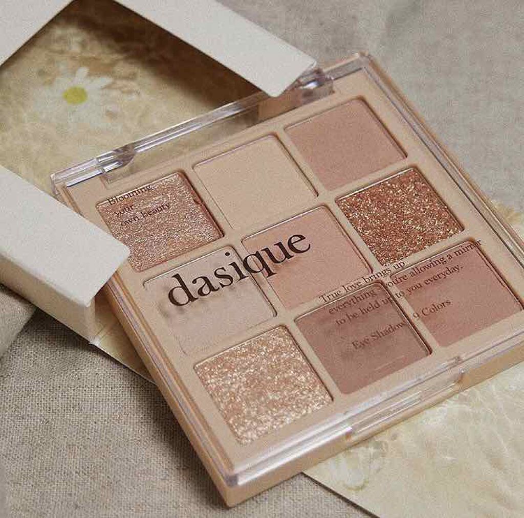 シャドウパレット/dasique/アイシャドウパレットを使ったクチコミ(1枚目)
