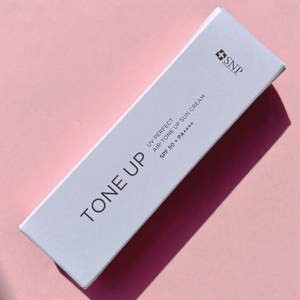 UVパーフェクトエアトーンアップサンクリーム/SNP/日焼け止めクリームを使ったクチコミ(6枚目)