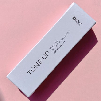 UVパーフェクトエアトーンアップサンクリーム/SNP/日焼け止めクリームを使ったクチコミ(6枚目)