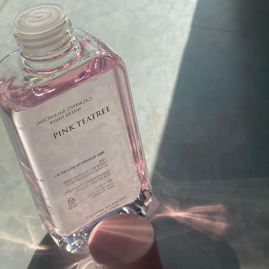 ピンクティーツリートナー/APLIN/化粧水を使ったクチコミ（3枚目）