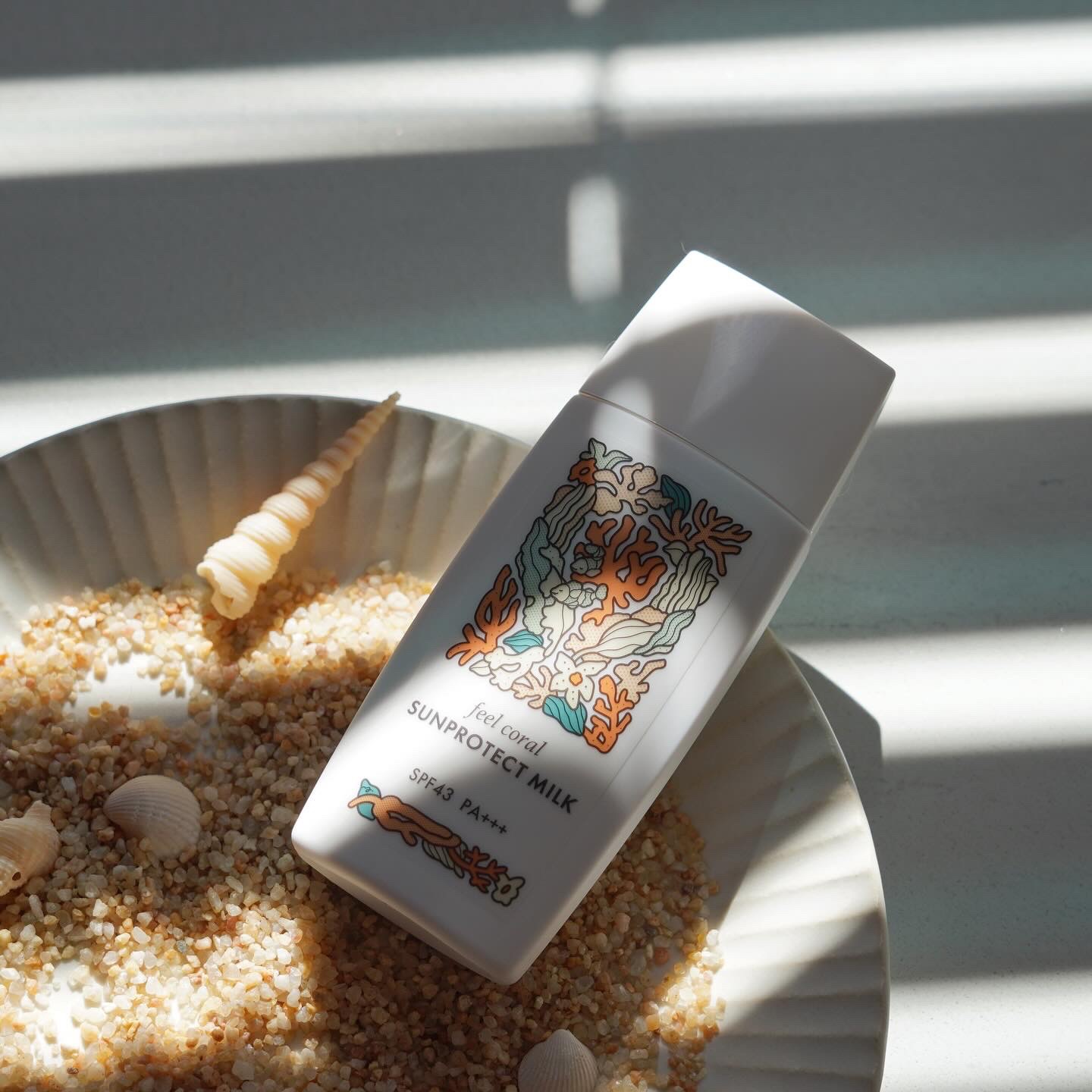 feel coral サンプロテクト ミルク/ハリウッド/日焼け止めミルクを使ったクチコミ（1枚目）