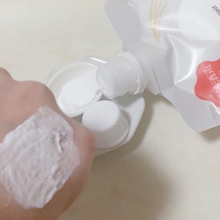 しろたまスクラブ /mai pair/洗い流すパック・マスクを使ったクチコミ(8枚目)