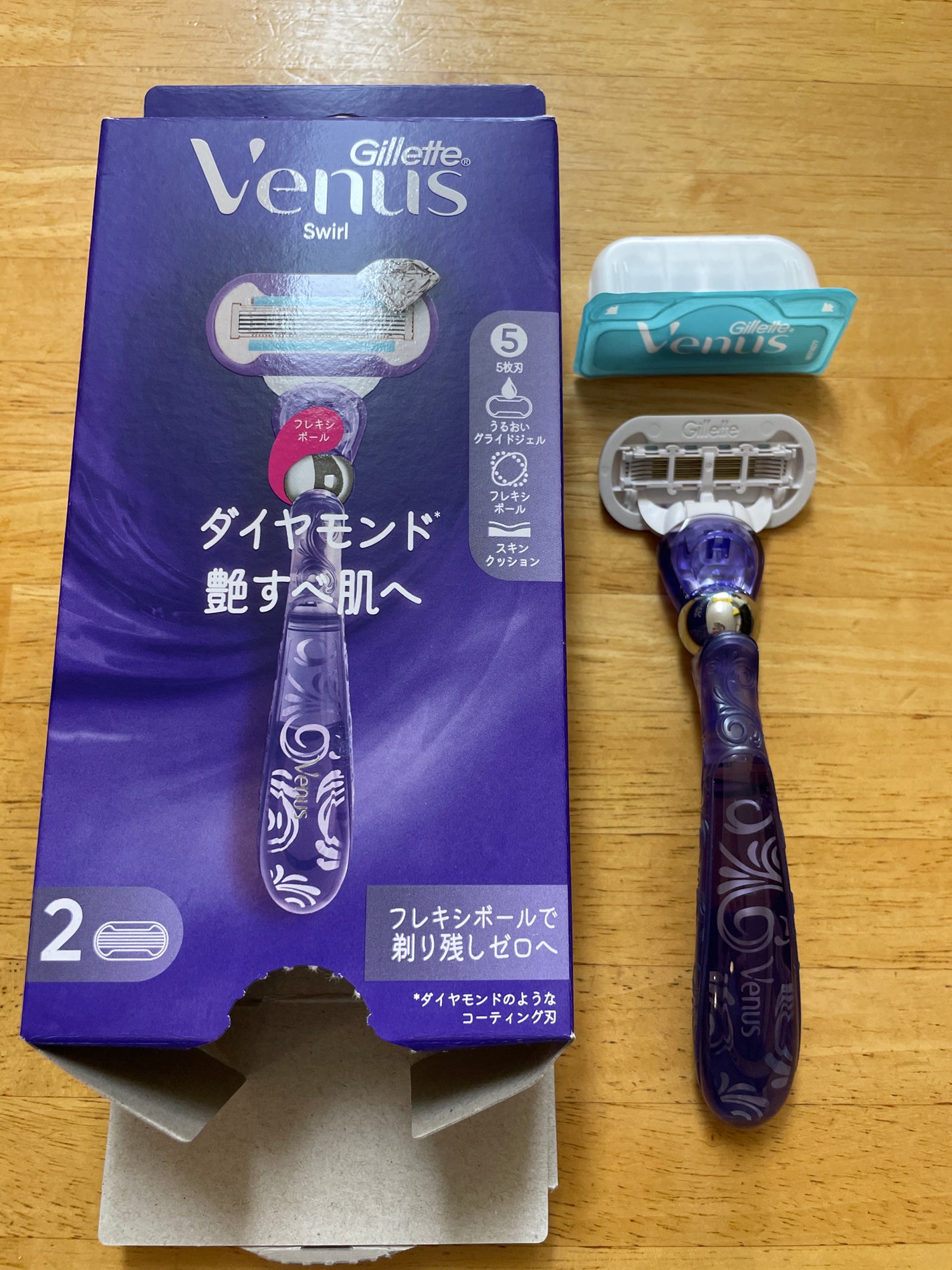 スワール 艶すべ肌/Gillette Venus/シェーバーを使ったクチコミ(1枚目)