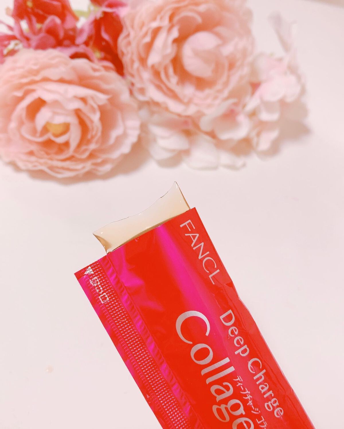 ディープチャージ  コラーゲン スティックゼリー/ファンケル/美容サプリメントを使ったクチコミ（3枚目）