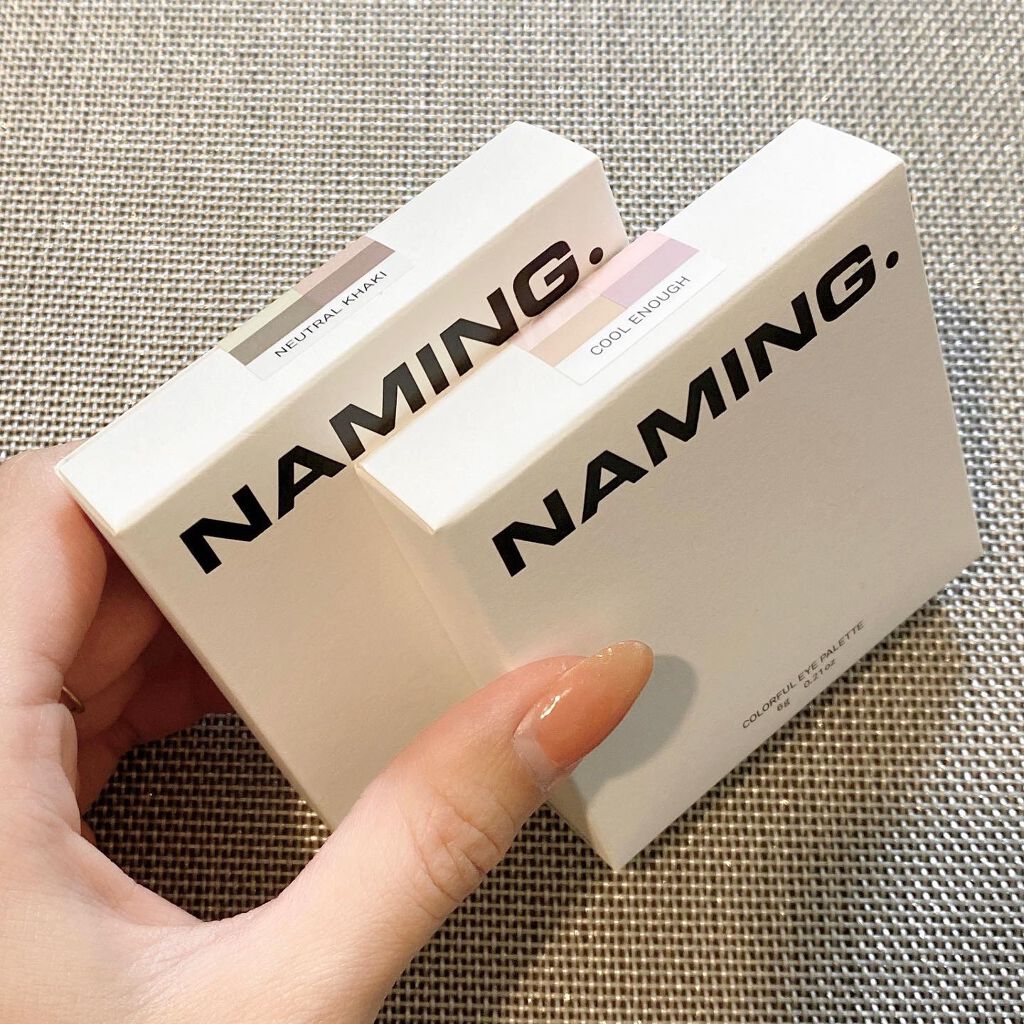 ニュートラルカーキ/NAMING./アイシャドウパレットを使ったクチコミ(4枚目)