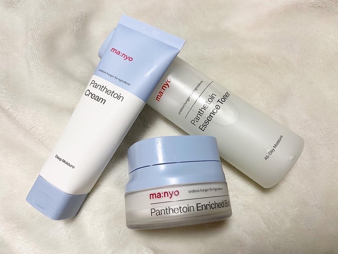 パンテトイン エンリッチド バーム/manyo/フェイスバームを使ったクチコミ（2枚目）