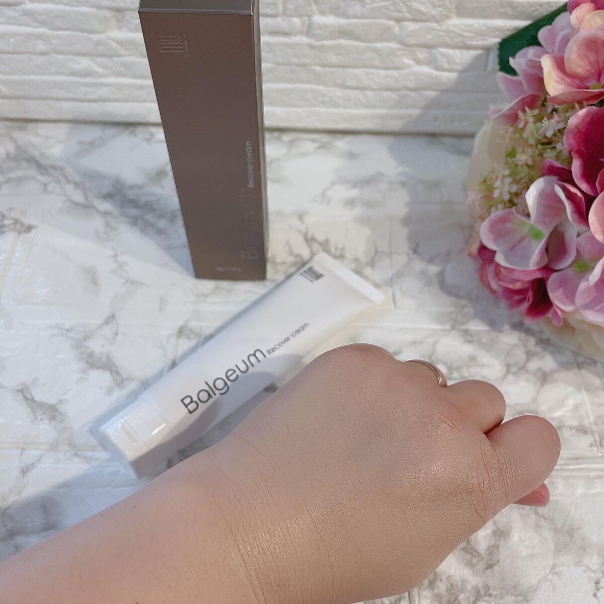 リカバークリーム/コリアビバリ/化粧下地を使ったクチコミ（3枚目）