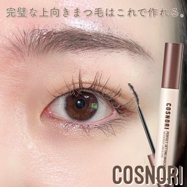 perfect setting mascara /COSNORI/マスカラを使ったクチコミ（1枚目）