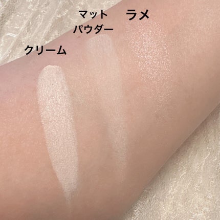 マルチファンクショナルハイライトパレット/INTO U/ハイライトを使ったクチコミ(5枚目)