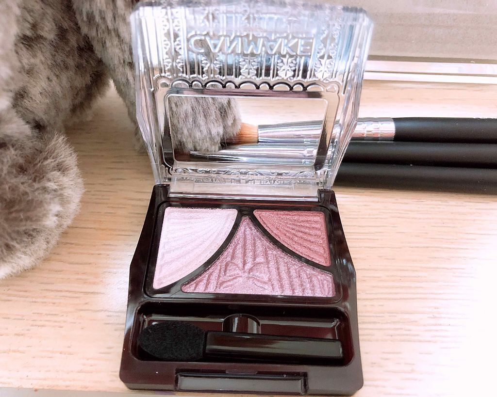 ジューシーピュアアイズ/キャンメイク/アイシャドウパレットを使ったクチコミ(2枚目)