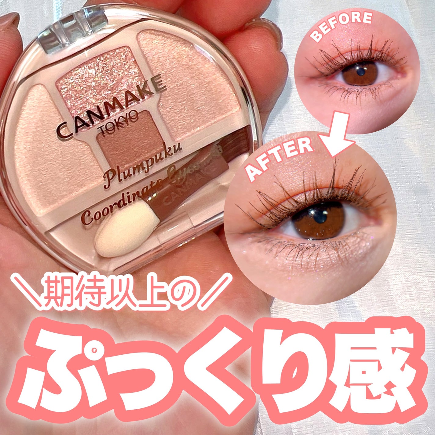 プランぷくコーデアイズNeo/キャンメイク/アイシャドウを使ったクチコミ(1枚目)