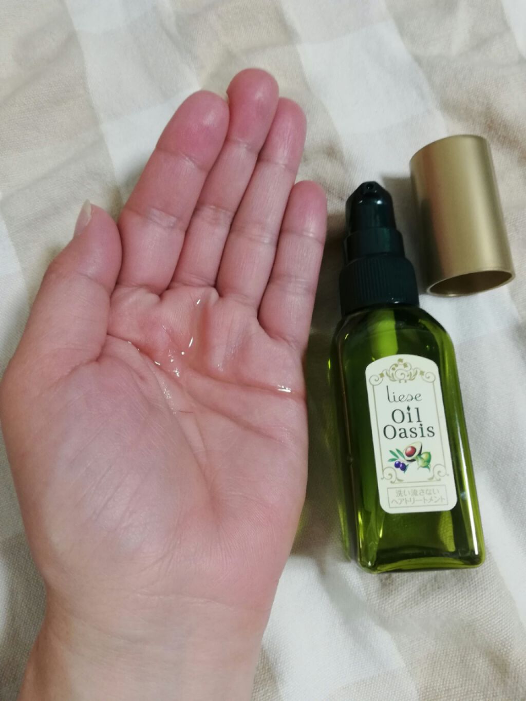 オイルオアシス/リーゼ サプライ/ヘアオイルを使ったクチコミ（3枚目）
