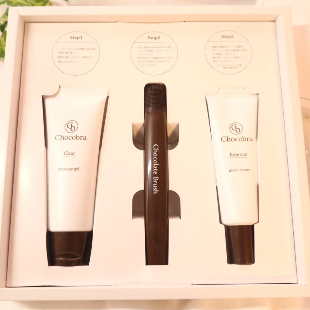 チョコブラ スペシャル毛穴ケアセット/Chocobra/スキンケアキットを使ったクチコミ（2枚目）