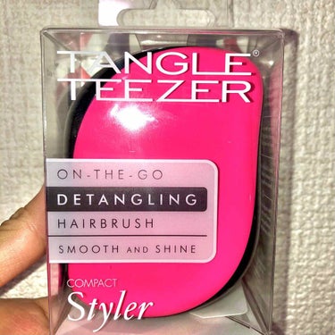 コンパクトスタイラー ピンククローム / TANGLE TEEZER(タングル