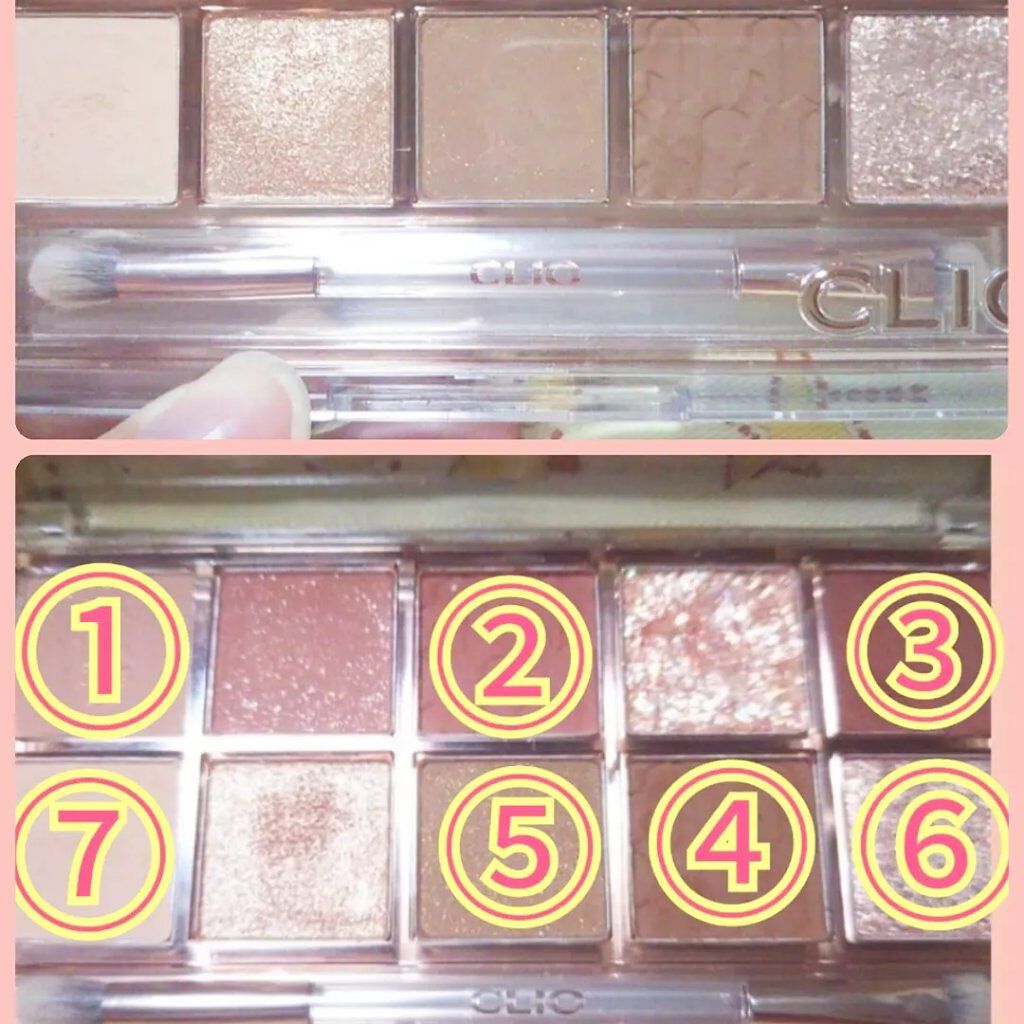 プロ アイ パレット/CLIO/アイシャドウパレットを使ったクチコミ（2枚目）