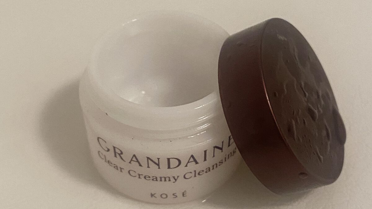 クリア クリーミィ クレンジング/グランデーヌ ルクサージュ/フェイスクリームを使ったクチコミ（1枚目）