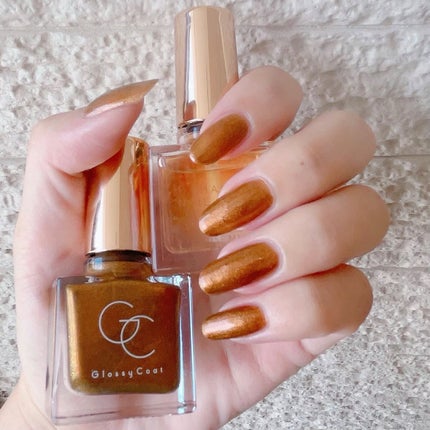 グロッシーコート/スキューズミー/オールインワンネイルを使ったクチコミ(4枚目)