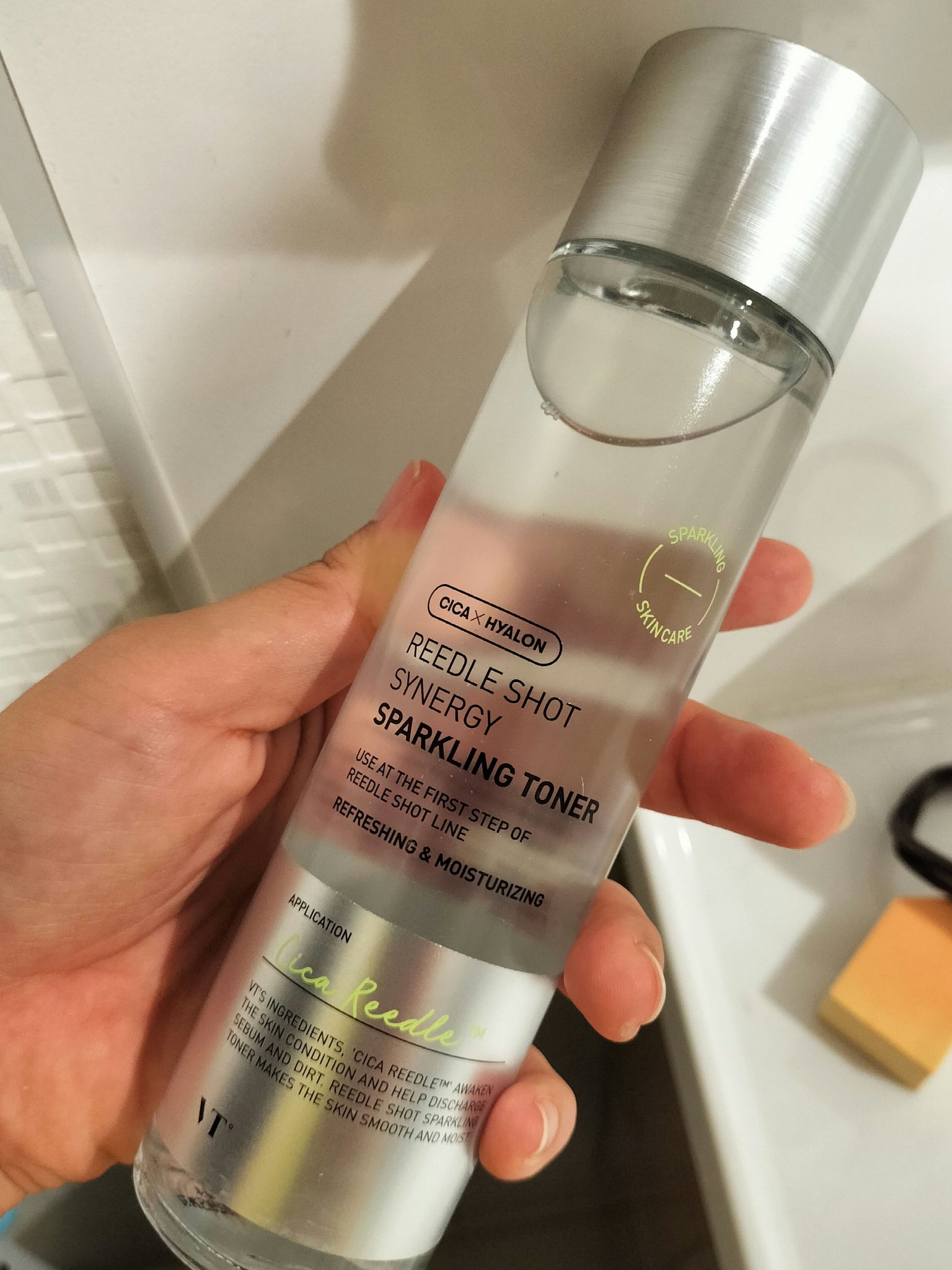 リードルショットシナジースパークリングトナー リードルなし (150ml) /VT/化粧水を使ったクチコミ（1枚目）