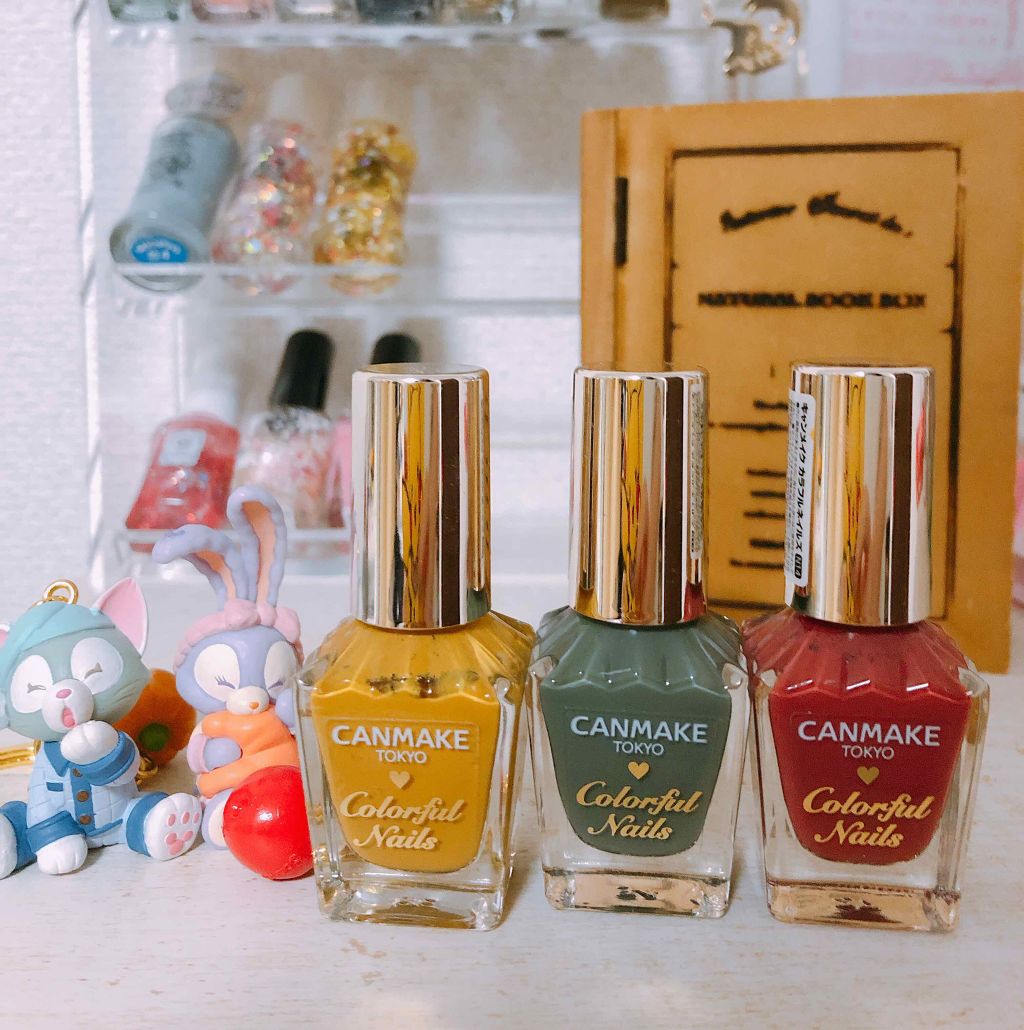 カラフルネイルズ/キャンメイク/マニキュアを使ったクチコミ(1枚目)