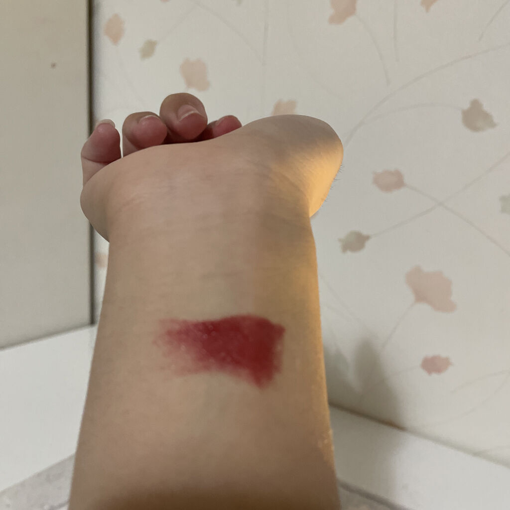 リップブロッサム 66 sun-kissed poppy/JILL STUART/口紅を使ったクチコミ（2枚目）