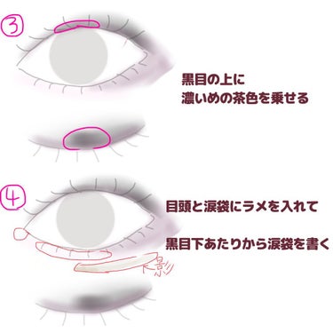 【旧品】パーフェクトスタイリストアイズ No.03 ハッピーコーラル/キャンメイク/パウダーアイシャドウを使ったクチコミ（3枚目）