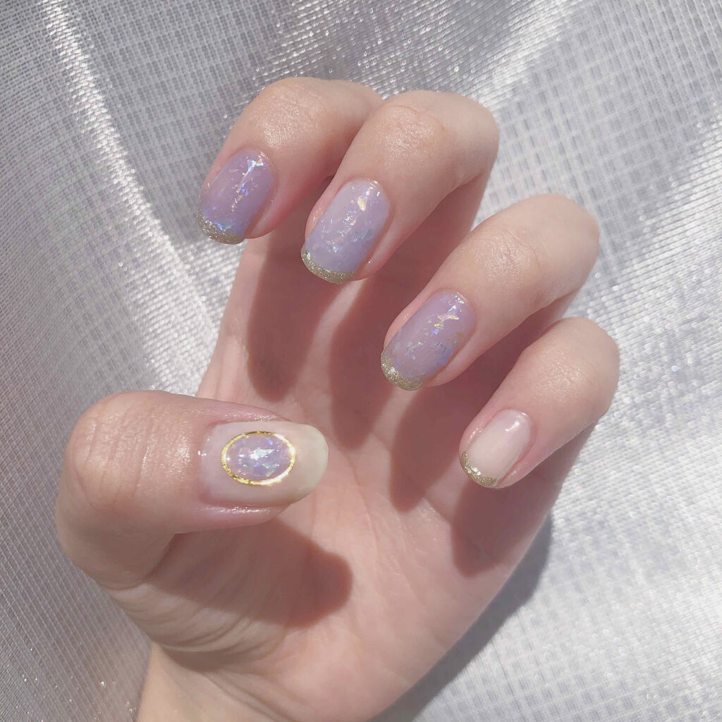 ジェルボリュームトップコート/キャンメイク/ネイルトップコートを使ったクチコミ（1枚目）