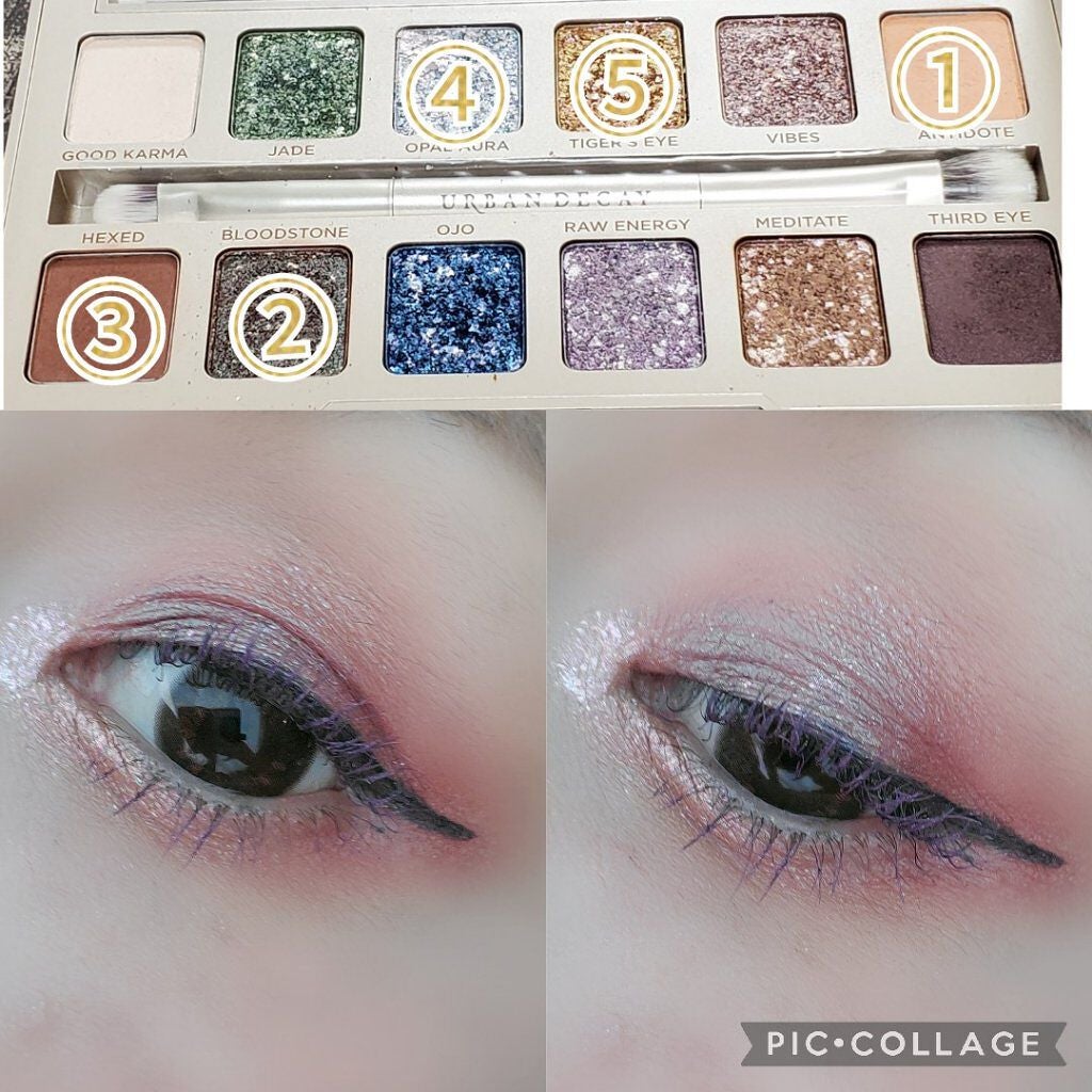 Stoned Vibes Urban Decay/アーバンディケイ/アイシャドウパレットを使ったクチコミ(2枚目)