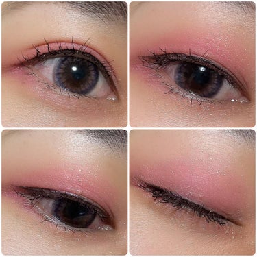 UR GLAM　BLOOMING EYE COLOR PALETTE/U R GLAM/アイシャドウパレットを使ったクチコミ（3枚目）