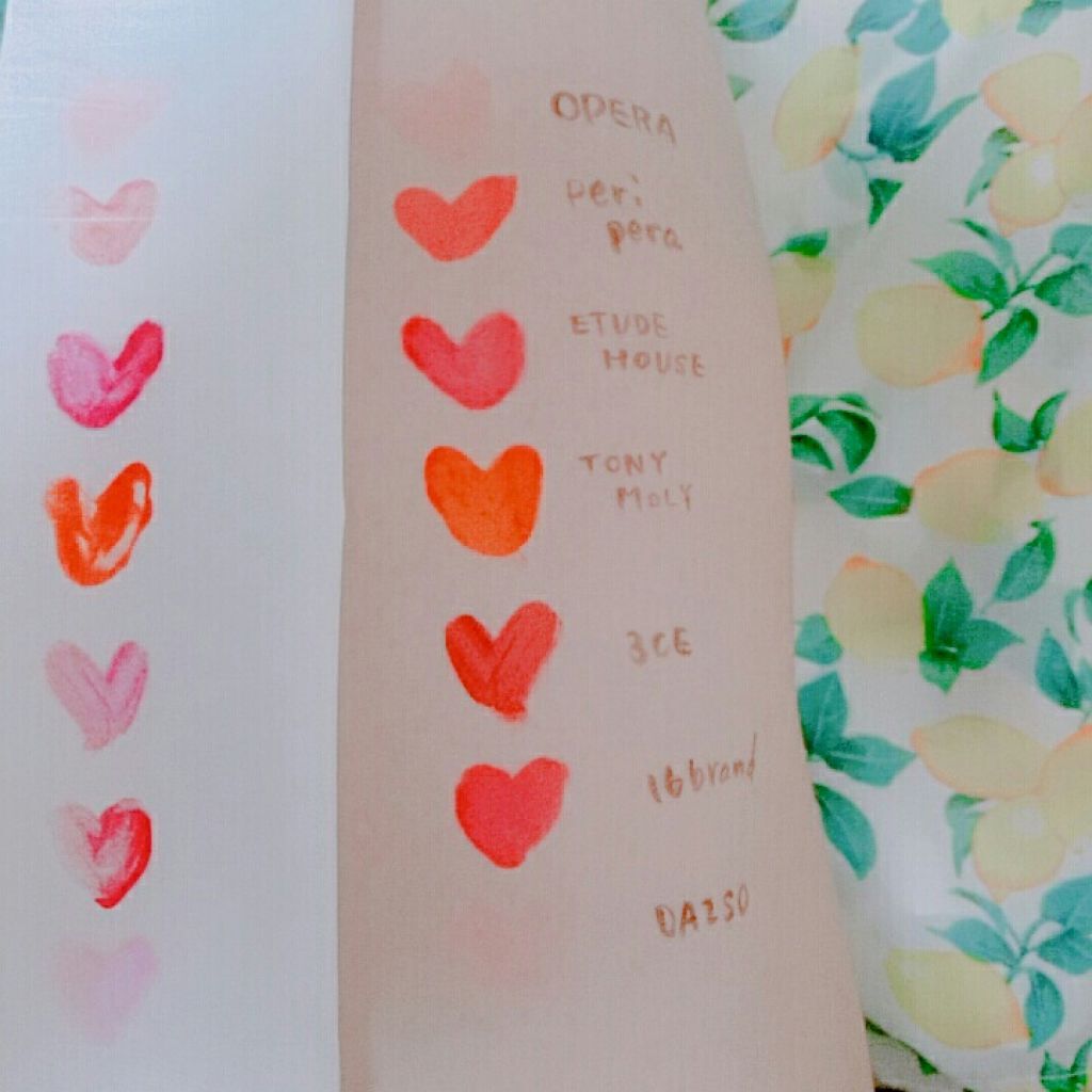 ディアダーリン ウォータージェルティント/ETUDE/リップティントを使ったクチコミ（2枚目）