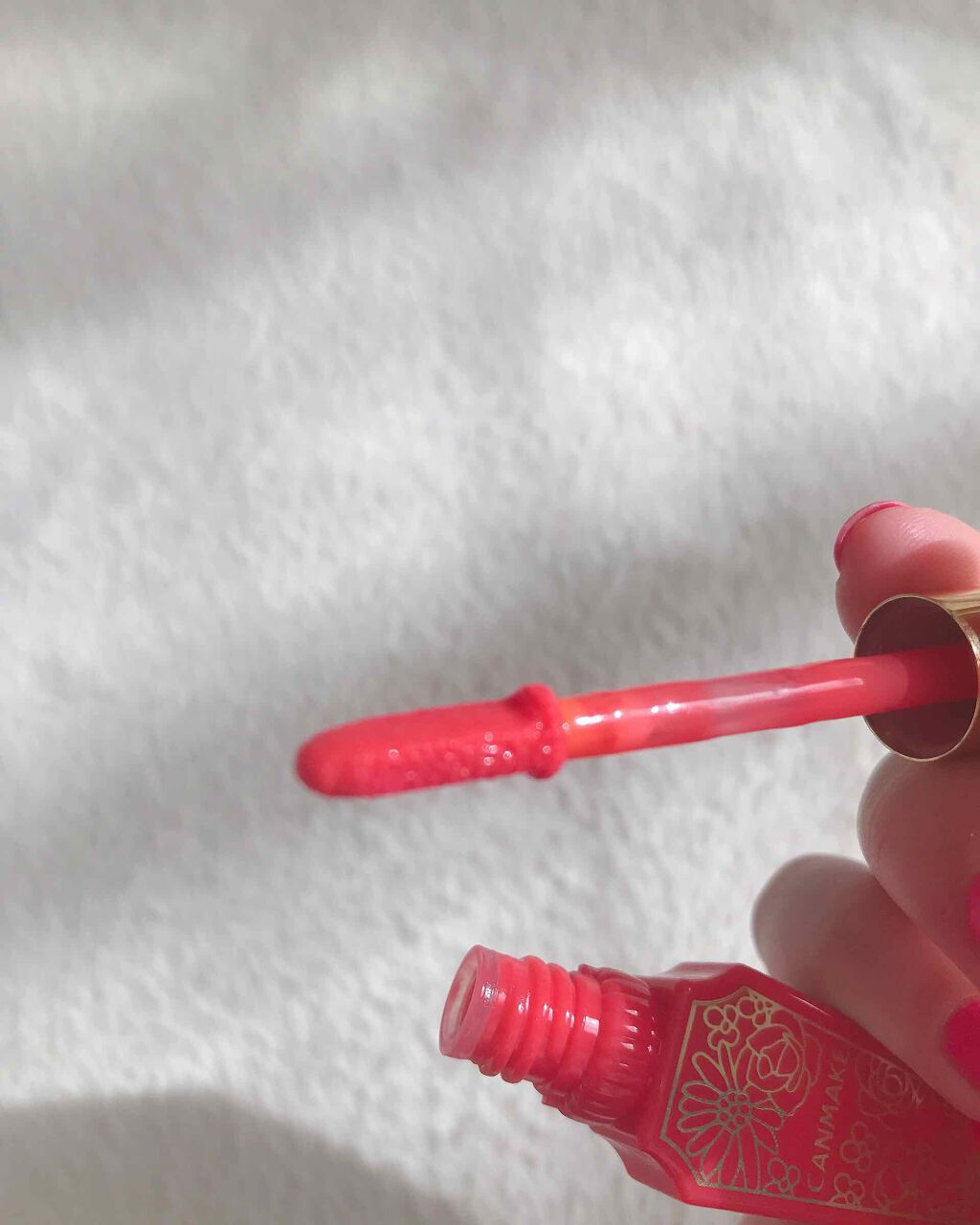 リップティントシロップ/キャンメイク/リップティントを使ったクチコミ（3枚目）